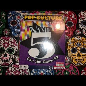 Name 5 Pop Culture Edition